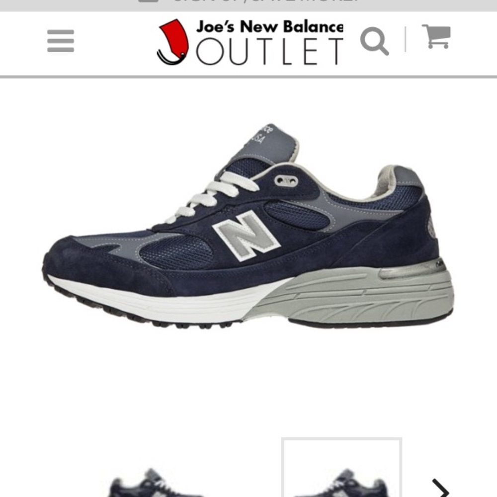 7.5 new balance 990's!!! #1 shoe they make